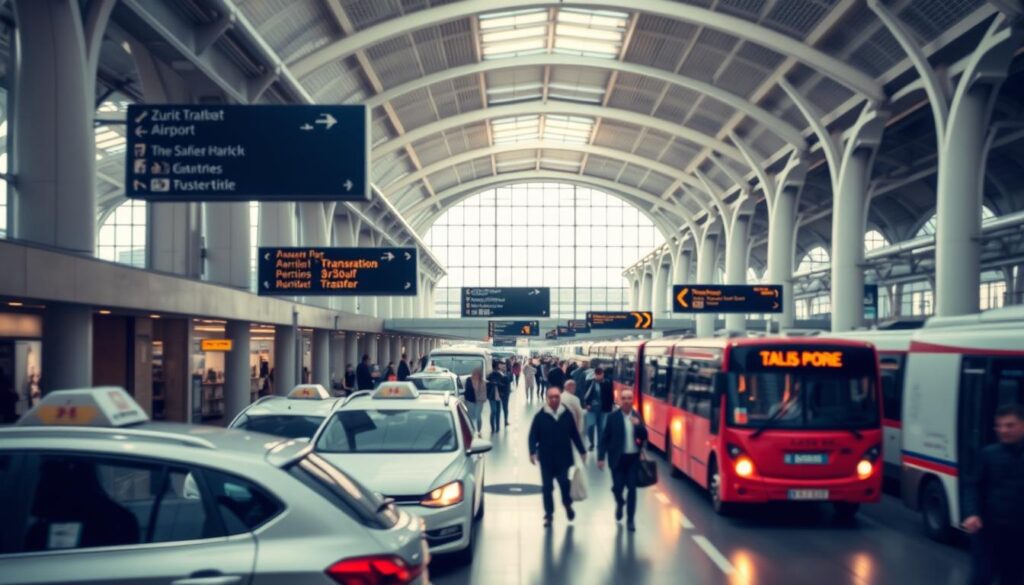 Flughafen Zürich Transfermöglichkeiten