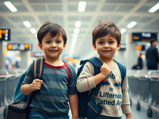 ab wann dürfen kinder alleine fliegen