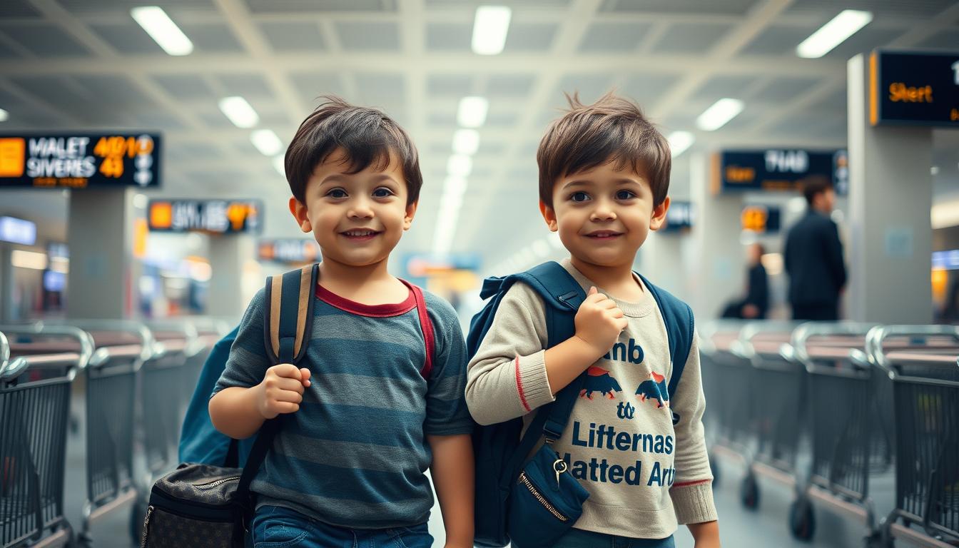 ab wann dürfen kinder alleine fliegen