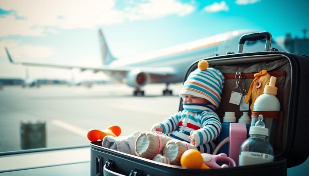 baby reisegepäck flugzeug