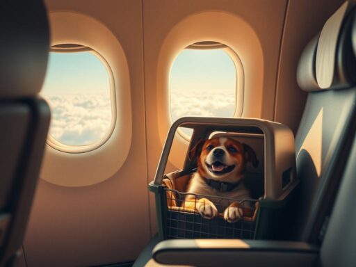 hunde flugzeug